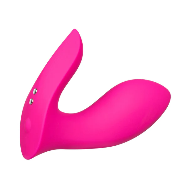 FLEXER BLUETOOTH INSERTABLE DUAL PANTY VIBRATOR - PINK - Sheets Optional