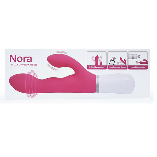 NORA BLUETOOTH RABBIT VIBRATOR - PINK - Sheets Optional