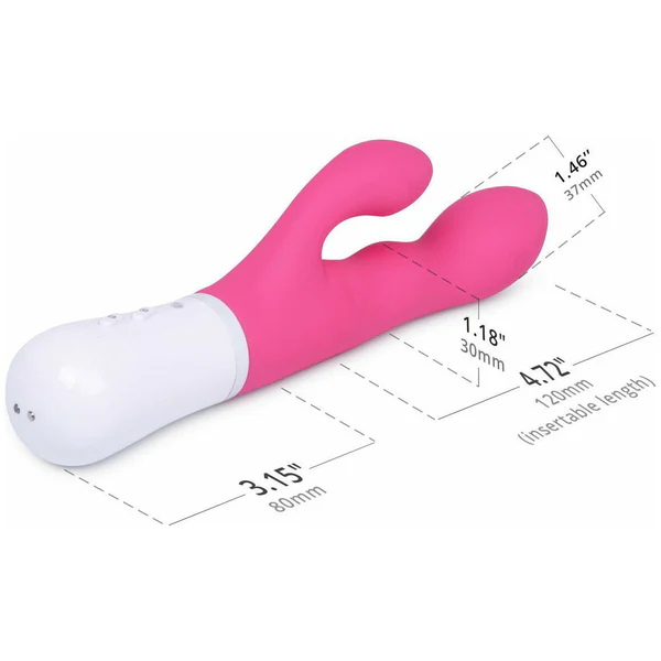 NORA BLUETOOTH RABBIT VIBRATOR - PINK - Sheets Optional