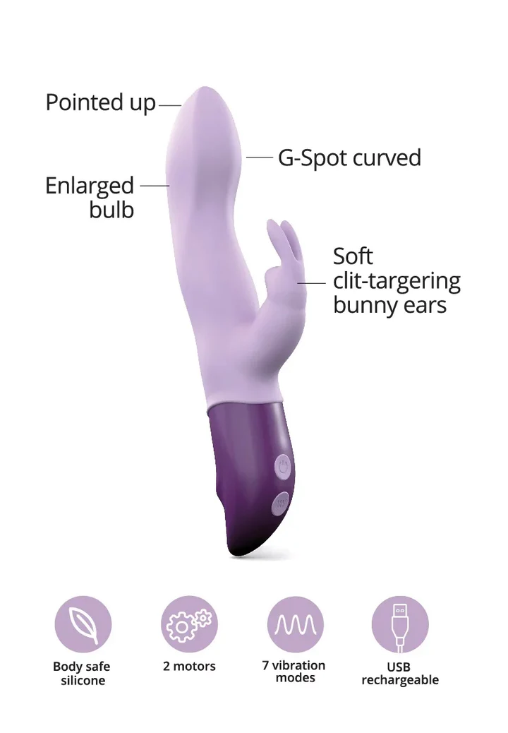 HELLO RABBIT - VIVA MAUVE - Sheets Optional