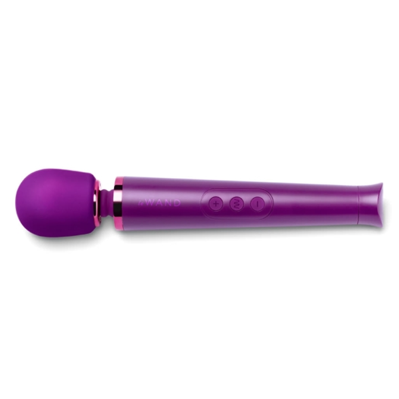 Petite Rechargeable Massager - Dark Cherry - Sheets Optional