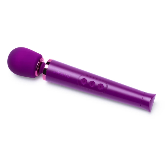 Petite Rechargeable Massager - Dark Cherry - Sheets Optional