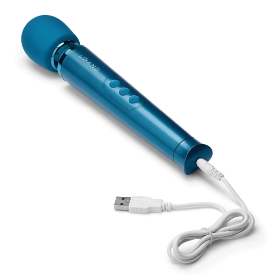 Petite Rechargeable Massager - Blue - Sheets Optional