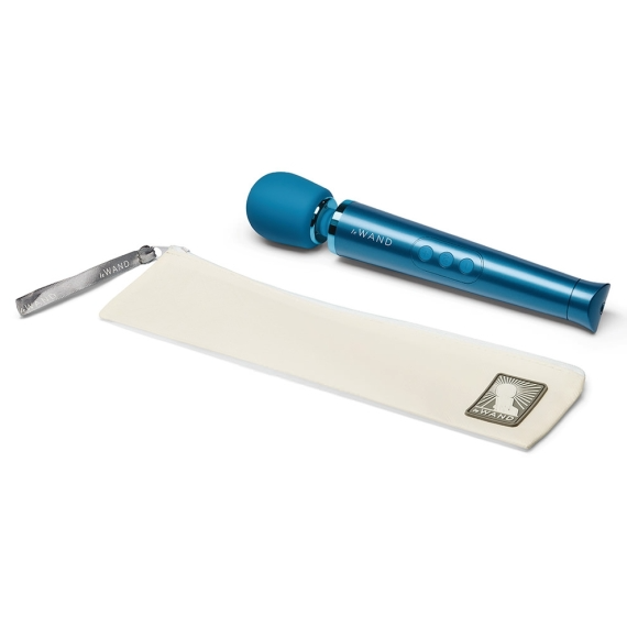 Petite Rechargeable Massager - Blue - Sheets Optional