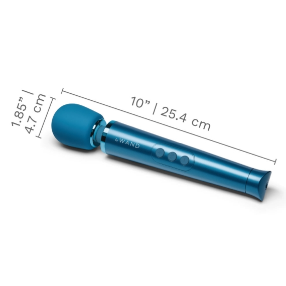 Petite Rechargeable Massager - Blue - Sheets Optional
