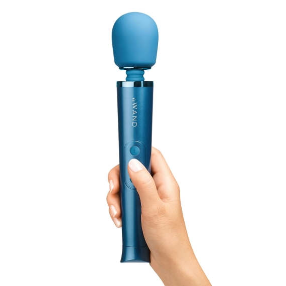 Petite Rechargeable Massager - Blue - Sheets Optional