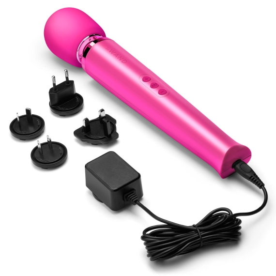 Rechargeable Vibrating Massager - Magenta - Sheets Optional