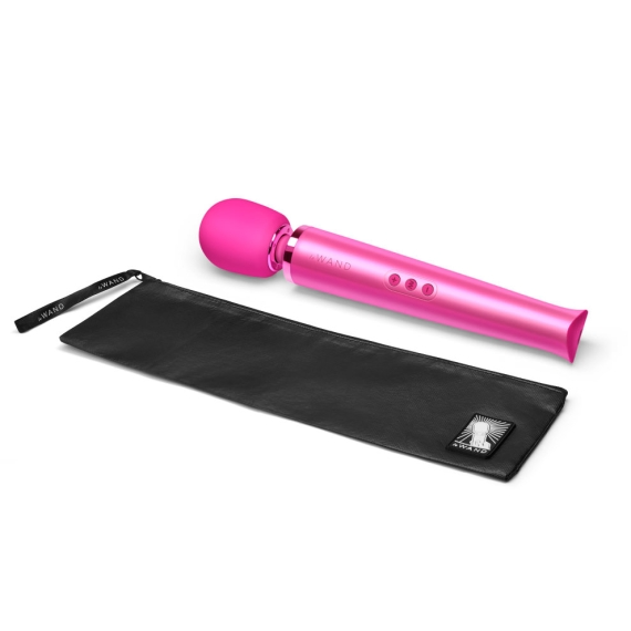 Rechargeable Vibrating Massager - Magenta - Sheets Optional