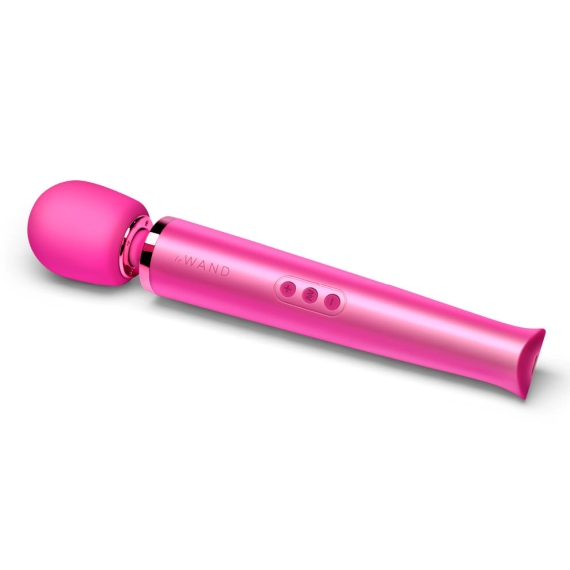 Rechargeable Vibrating Massager - Magenta - Sheets Optional