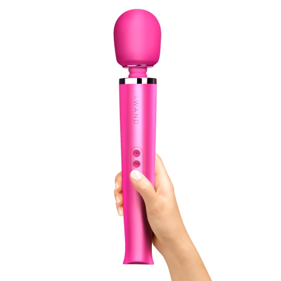 Rechargeable Vibrating Massager - Magenta - Sheets Optional
