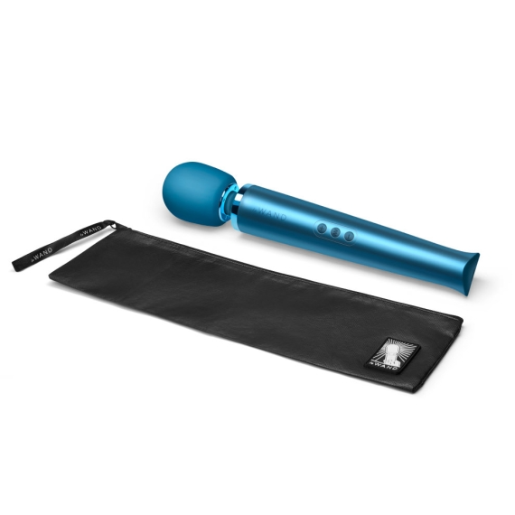 Rechargeable Vibrating Massager - Pacific Blue - Sheets Optional