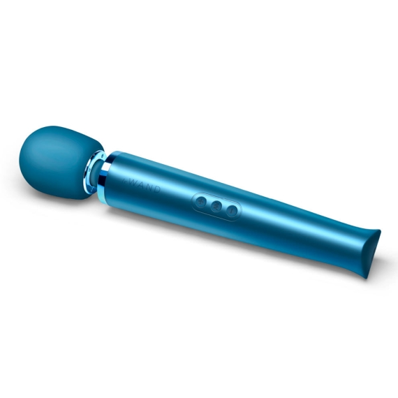 Rechargeable Vibrating Massager - Pacific Blue - Sheets Optional