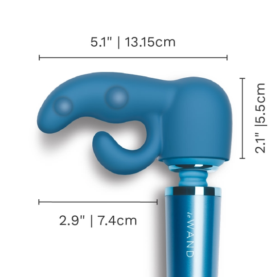 Dual Petite Silicone Attachment - Sheets Optional