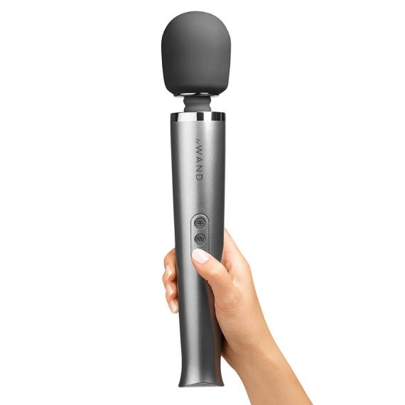 Rechargeable Vibrating Massager - Gray - Sheets Optional