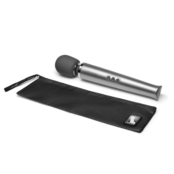 Rechargeable Vibrating Massager - Gray - Sheets Optional