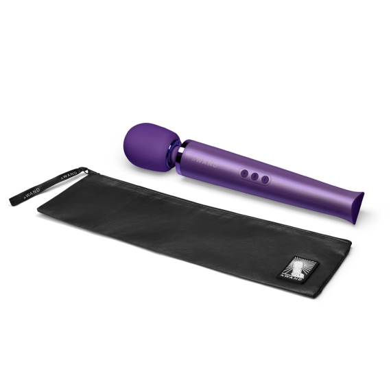 Rechargeable Vibrating Massager - Purple - Sheets Optional