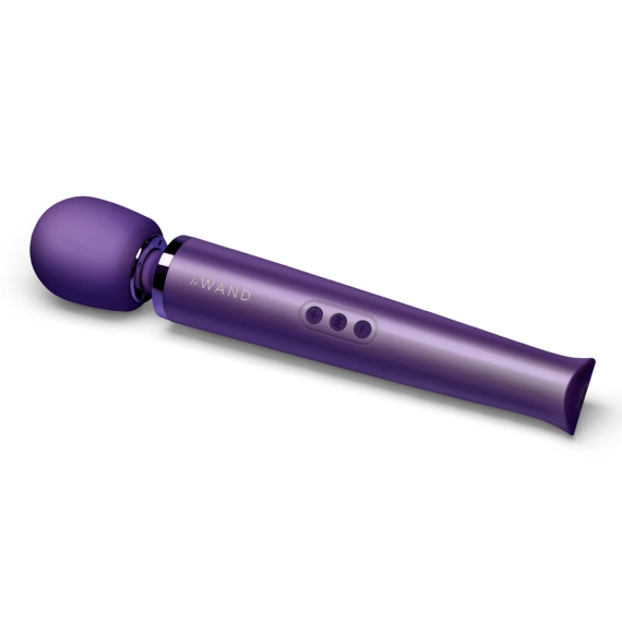 Rechargeable Vibrating Massager - Purple - Sheets Optional