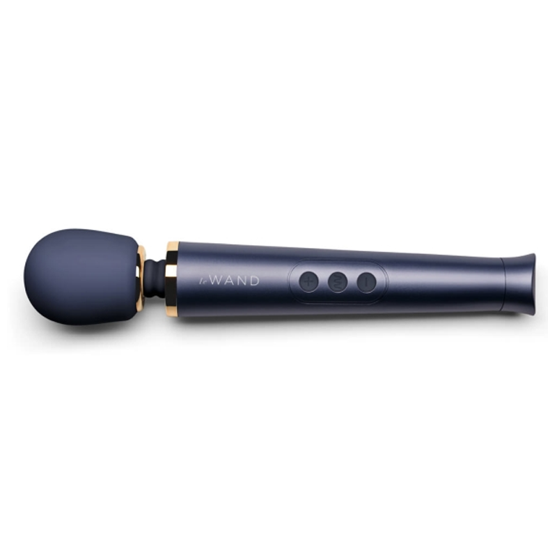 Petite Rechargeable Massager - Navy - Sheets Optional