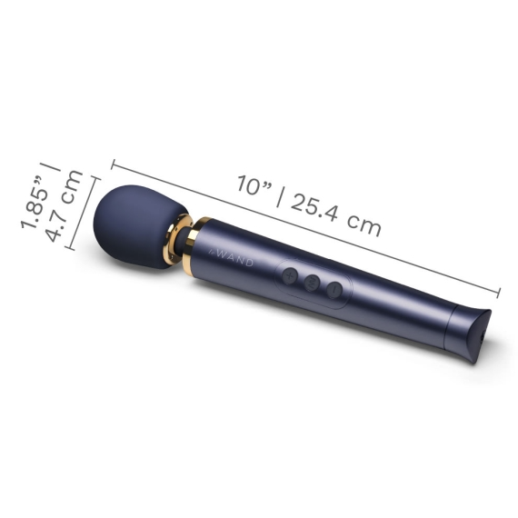 Petite Rechargeable Massager - Navy - Sheets Optional
