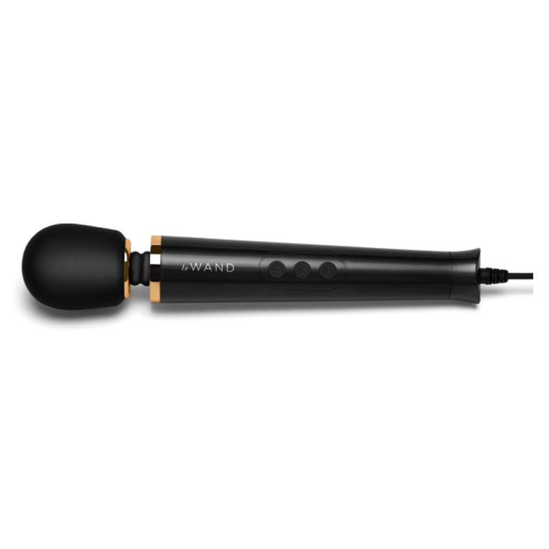 Powerful Petite Plug-In Massager - Black - Sheets Optional