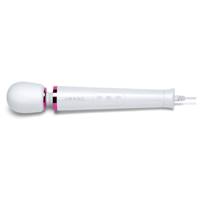 Powerful Petite Plug-In Massager - White - Sheets Optional