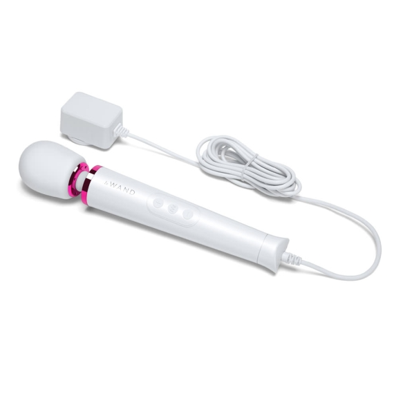 Powerful Petite Plug-In Massager - White - Sheets Optional