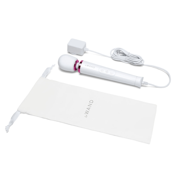 Powerful Petite Plug-In Massager - White - Sheets Optional