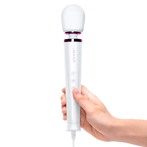 Powerful Petite Plug-In Massager - White - Sheets Optional