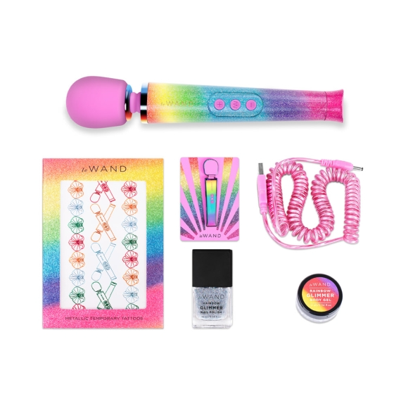 Rainbow Ombre Petite Massager - Sheets Optional