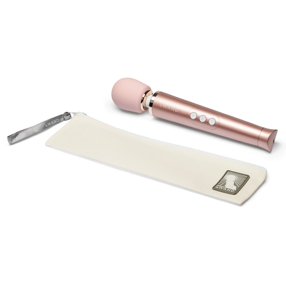 Petite Rechargeable Massager - Rose Gold - Sheets Optional