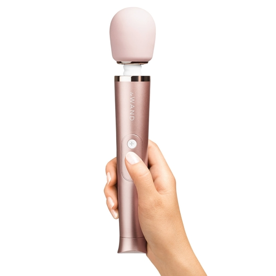 Petite Rechargeable Massager - Rose Gold - Sheets Optional