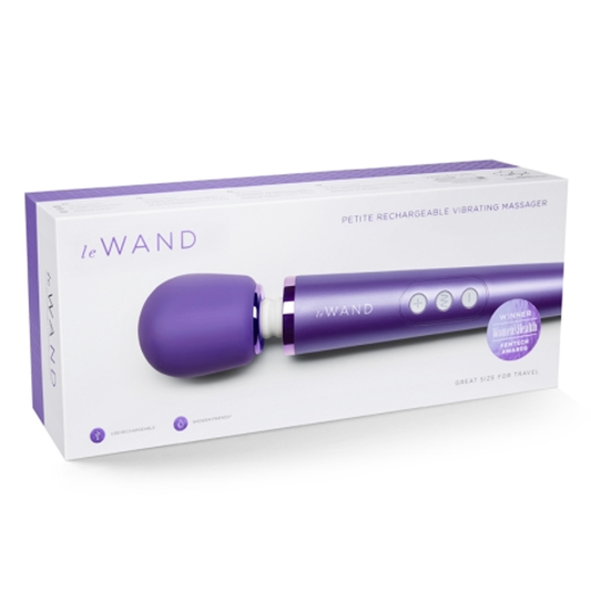 Petite Rechargeable Massager - Violet - Sheets Optional