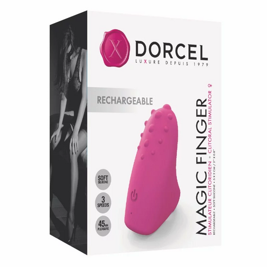 MAGIC FINGER RECHARGEABLE - PINK - Sheets Optional