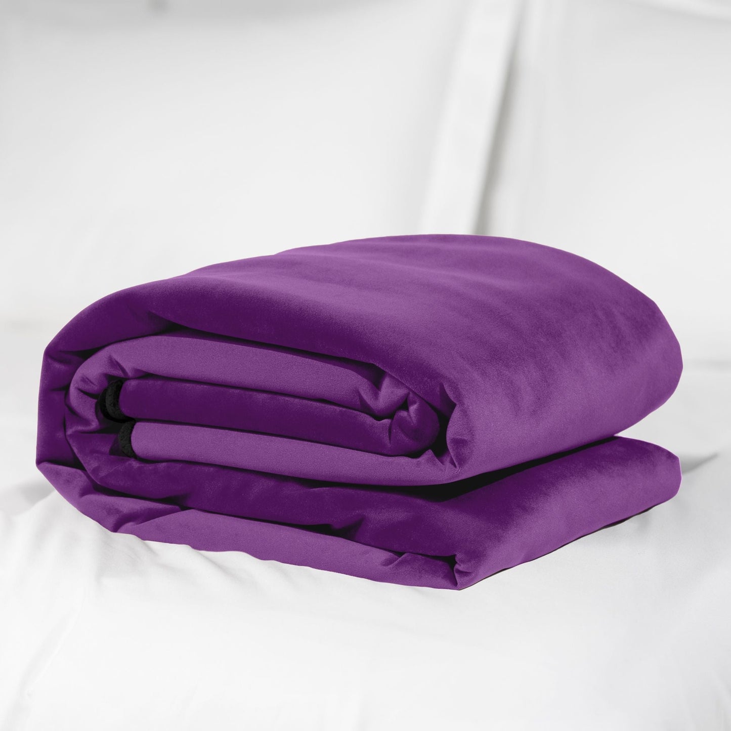 Fascinator Throw Aubrergine Microvelvet - Regular Size - Sheets Optional