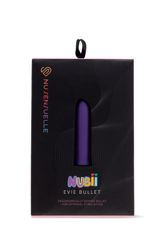 Nu Sensuelle EVIE SLANTED BULLET - PURPLE - Sheets Optional