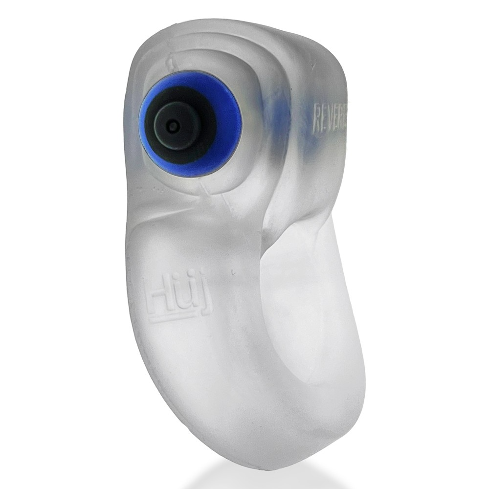 REVRING, ring with vibe, CLEAR ICE w/ Blue Vibe - Sheets Optional