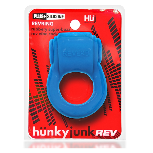 REVRING, ring with vibe, TEAL ICE w/ Black Vibe - Sheets Optional