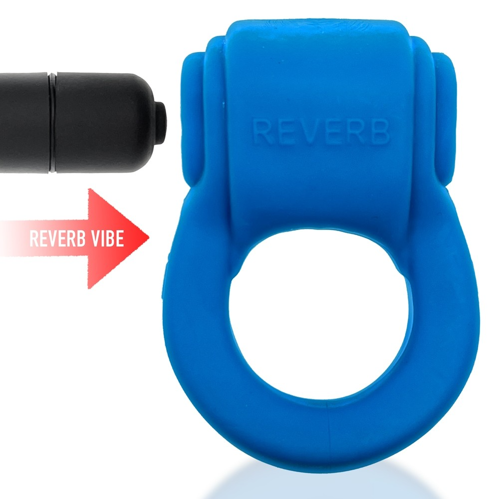 REVRING, ring with vibe, TEAL ICE w/ Black Vibe - Sheets Optional