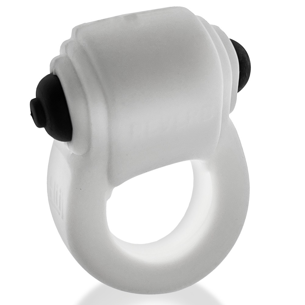 REVRING, ring with vibe, WHITE ICE w/ Black Vibe - Sheets Optional