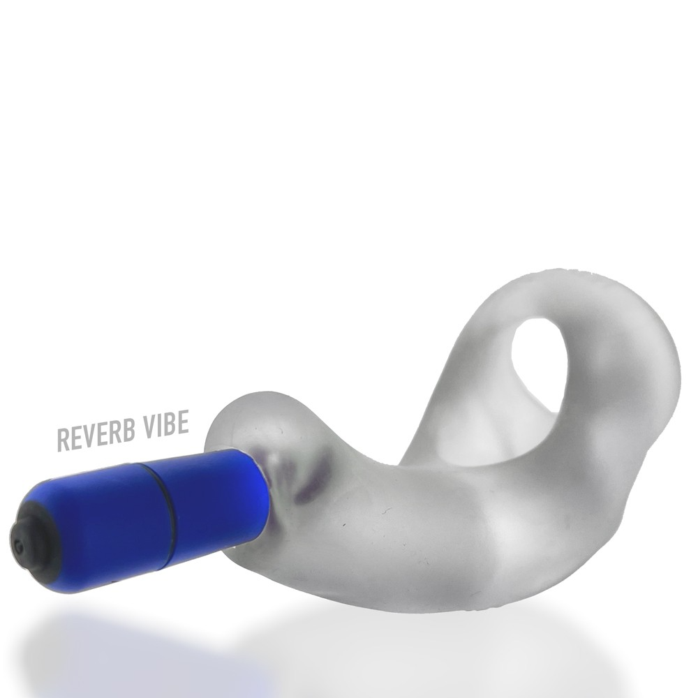BUZZFUCK, sling with taint vibe, CLEAR ICE - Sheets Optional
