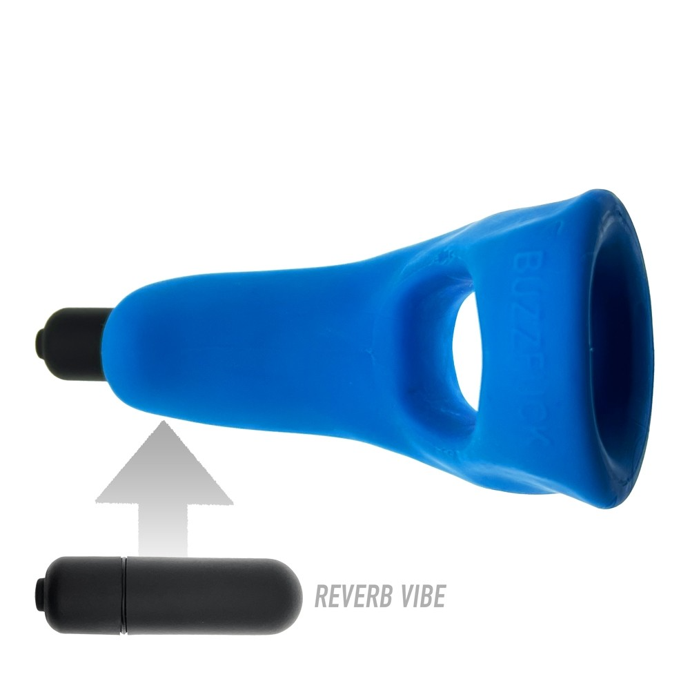 BUZZFUCK, sling with taint vibe, TEAL ICE - Sheets Optional