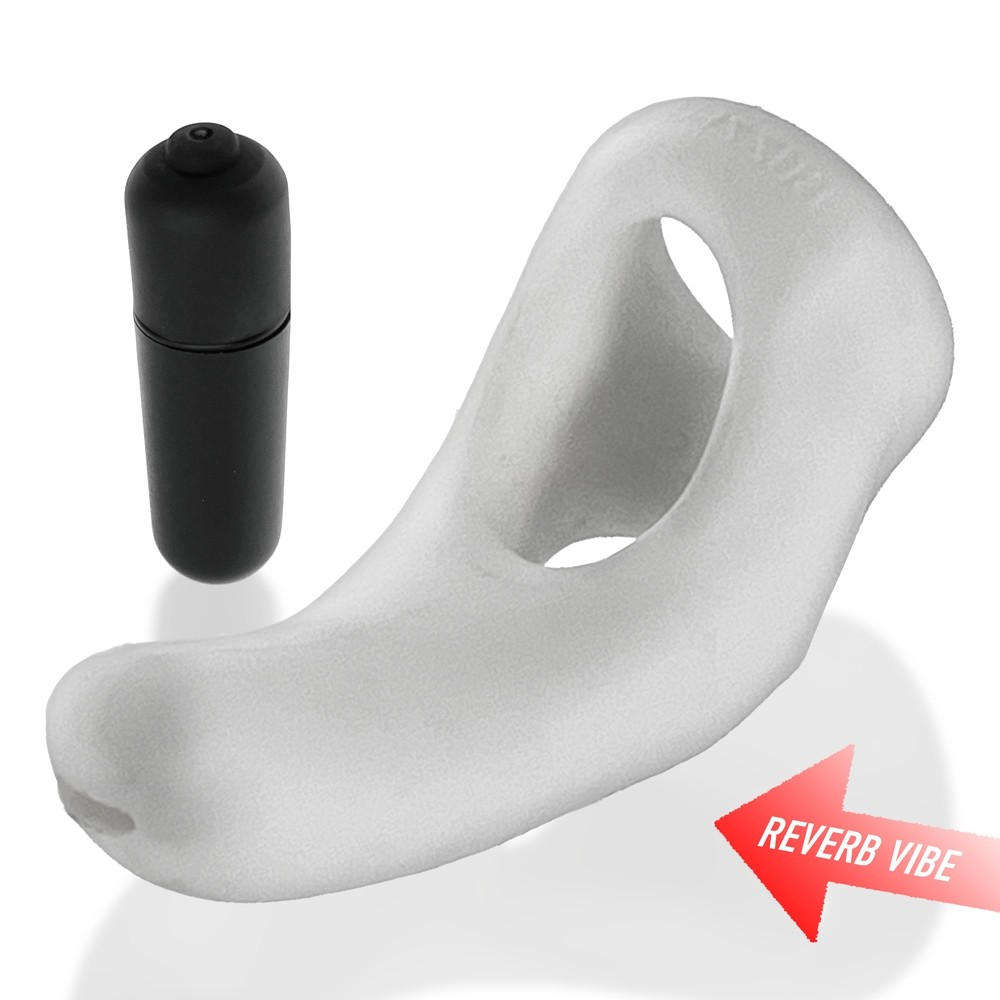 BUZZFUCK, sling with taint vibe, WHITE ICE - Sheets Optional