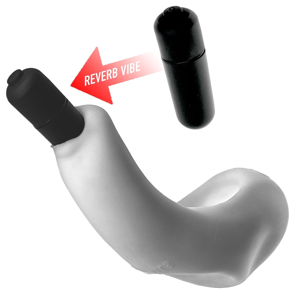 BUZZFUCK, sling with taint vibe, WHITE ICE - Sheets Optional