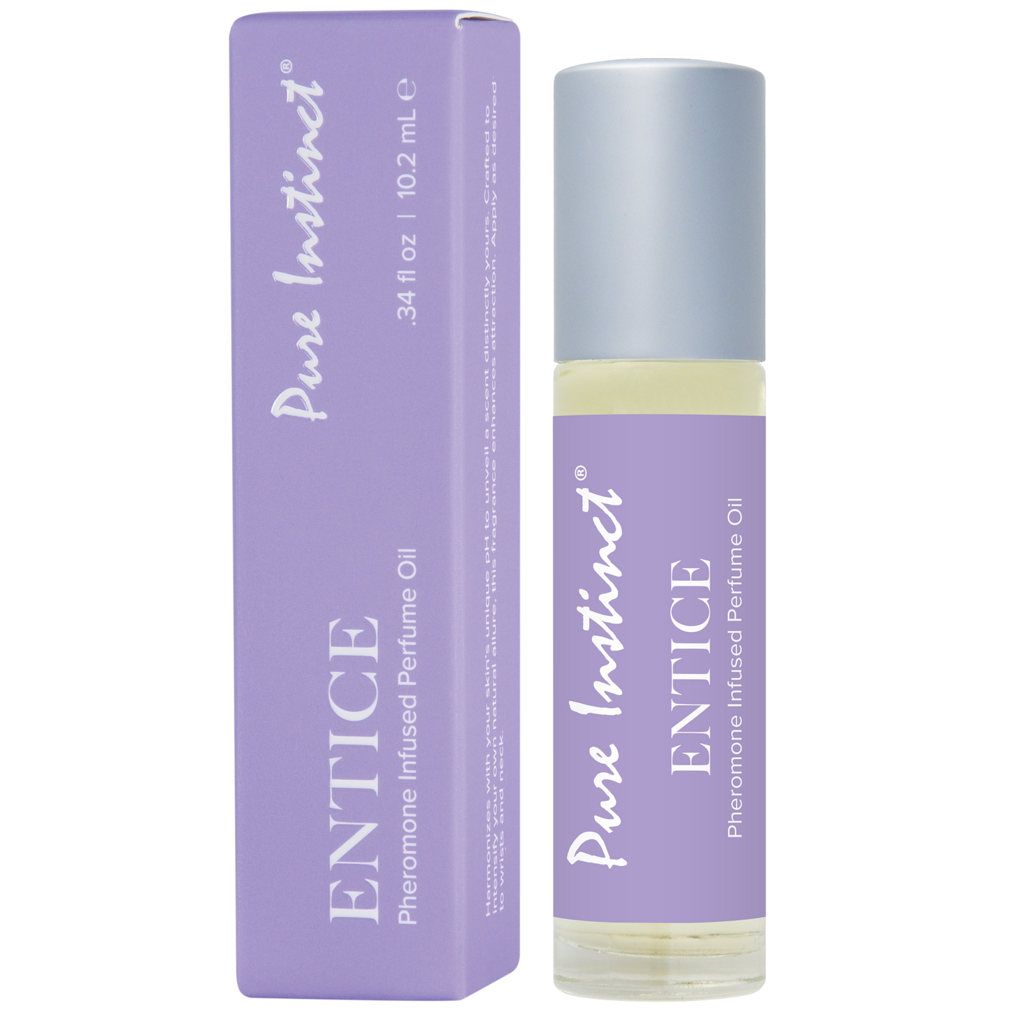 Entice .34oz | 10mL - Pheromone Infused Perfume Oil Roll-On - Sheets Optional