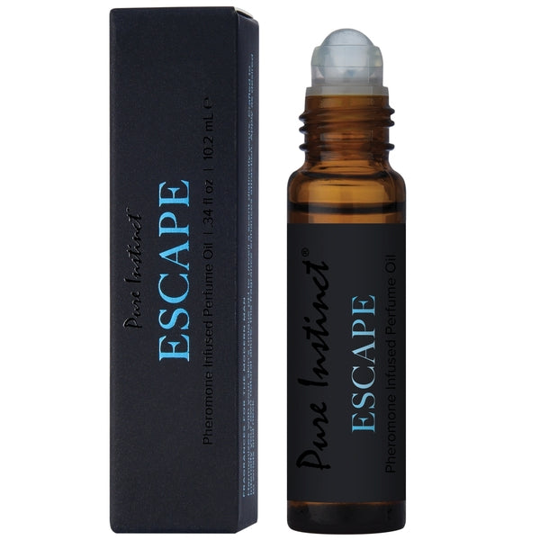 Escape -10.2ml Pure Instinct Men's Collection Pheromone Perfume Oil - Sheets Optional