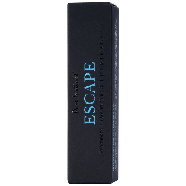 Escape -10.2ml Pure Instinct Men's Collection Pheromone Perfume Oil - Sheets Optional