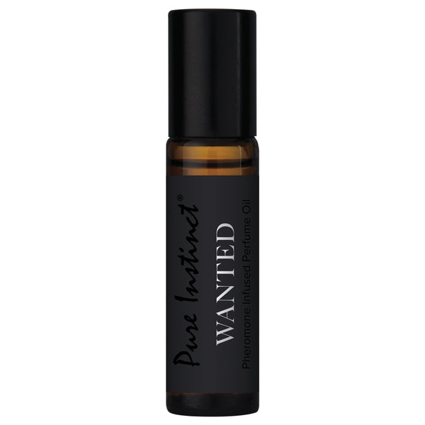 Wanted -10.2ml Pure Instinct Men's Collection Pheromone Perfume Oil - Sheets Optional