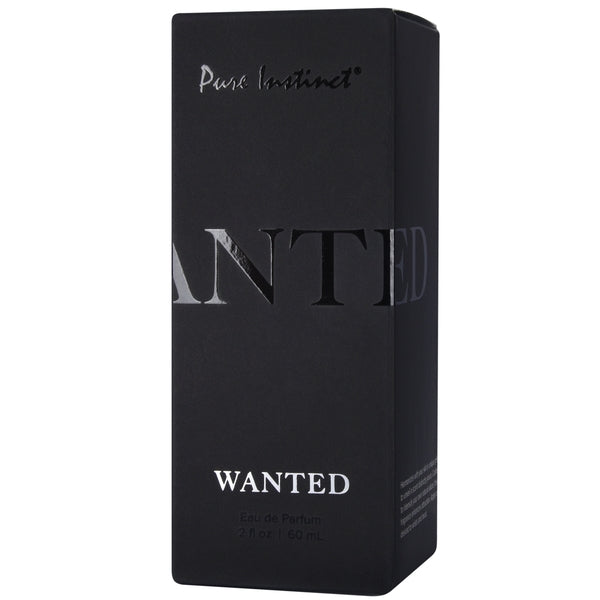 Wanted - 60ml Pure Instinct Men's Collection Pheromone Perfume - Sheets Optional