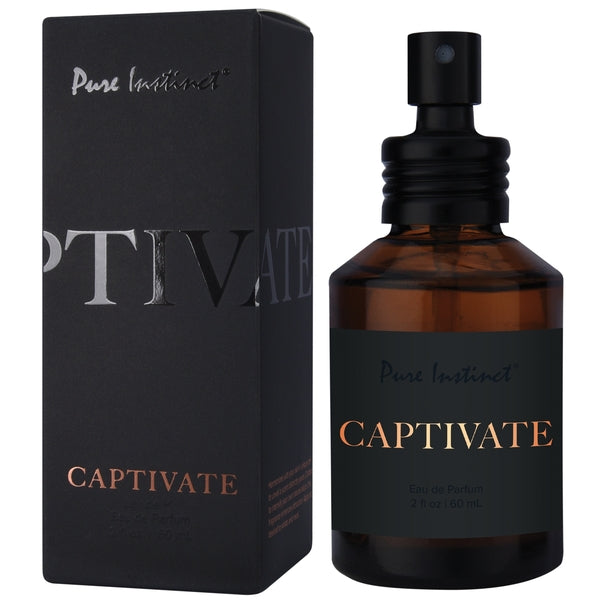 Captivate - 60ml Pure Instinct Men's Collection Pheromone Perfume - Sheets Optional