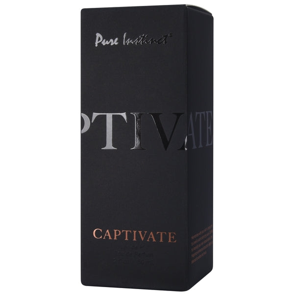 Captivate - 60ml Pure Instinct Men's Collection Pheromone Perfume - Sheets Optional